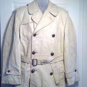 Leather Trench Coat